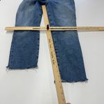 AGOLDE Jeans Womens Size 28 Blue Pinch Waist High Rise Skinny Crop Denim Raw Hem Photo 7