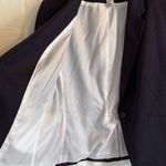 H&M  Navy & White Dot Blazer Jacket Sz 10 Professional Corpcore Workwear Girlboss Photo 8