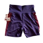 TKO Technical Knockout Womens Plum Maroon Media Pocket Shorts Size Small Purple Photo 2