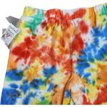 BP NWT . Womens Small Tye-Dye Elastic Waist Shorts Raw Hem Pockets HIgh Waist Photo 67