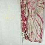Pam & Gela  RevolveTye Dye Sleeveless Ruched Dress In Roses& Taupe Sz P Boho Hippie Photo 2