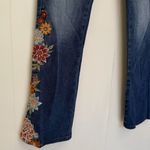 Driftwood  Kelly Mid Rise Embroidered Bootcut Jeans Blue 27 Photo 3