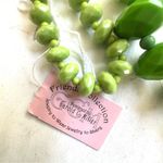 Garold Miller green beaded necklace and earrings set Photo 4