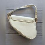 None Cream Saddlebag Purse Photo 3