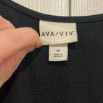 Ava & Viv  Dolman 3/4 Sleeve Knit Empire Waist Dress Long Sleeve Black Size 1X Photo 4