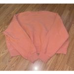 Aerie Crewneck Cropped Oversized Ribbed Sweatshirt Size XS Photo 7