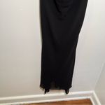 Amanda Smith Cowl Neck Sheath Dress Black Photo 7