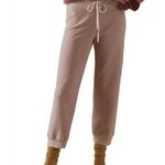 The Great Corduroy Lantern Sweat Pant Joggers in Pale Pink Sz S Photo 5