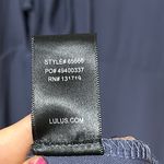 Lulus NWT Bridesmaid Maxi Dress in Slate Blue – Flutter Sleeve, Size Small Photo 6