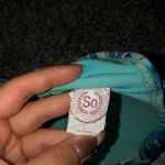 SO Blue Strapless Bikini Top Photo 2