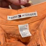 Tommy Hilfiger Orange Jean Shorts Vibrant Denim Photo 6