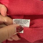 Eileen Fisher  100% Hemp coral pink coordinate knit Set,top and open cardigan Photo 14