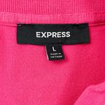 EXPRESS  Big Lion Polo Embroidered Logo Pink Large INV181 Photo 3