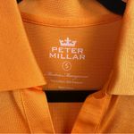 Peter Millar  Moisture Management Bright Orange Polo Shirt Photo 5