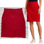 Ralph Lauren Lauren Petite French Terry Skirt Size SP Photo 1