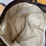 IMEDICI Firenze Leather Tote Purse Shoulder Bag Zip Around Italian Medium Size Brown Photo 10