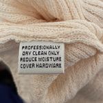 St. John  collection by Marie Grey zip up cream sweater size 2 flaw Photo 4