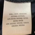 Anthropologie  Elevenses Chanteuse Black Sleeveless Straight Leg Wrap Jumpsuit 4 Photo 4