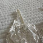 Soma Ivory Embroidery Lace & Mesh Semi Sheer Unlined Bra 36D Underwire Size undefined Photo 10