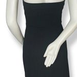 Diane Von Furstenberg  Vicenda Dress Sheath Black US DVF Size 8 Strapless Stretch Photo 1