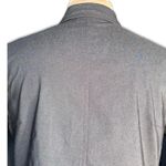 Vintage Harve Benard Gray Utility Shirt Jacket Button Front Stretch Minimalist Size 8 Photo 8