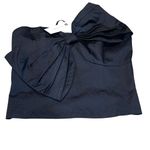Anthropologie  HUTCH‎ Bow Tie Tube Top STRAPLESS $130 XS Black NWT Photo 1