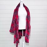 Victoria's Secret Victoria’s Secret Short Cozy Robe Color Red Lipstick Plaid Plush Size XS/S Photo 8