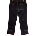 Simply Vera Womens  by Vera Wang Medium Wash Straight Leg Cropped Jeans Size 2 Photo 4