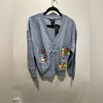 Disney Pixar Up Ballon Dug and House Embroidered Cardigan Photo 1