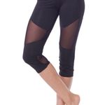 Electric yoga  Cool Up Mesh Capri Leggings Black Women’s Size: XL NEW! Photo 9