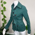 Gap Forest Green denim jacket Photo 4