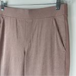 Athleta  Brooklyn Textured Ankle Pants Sz 10 Grain Camo Mocha Latte Photo 11