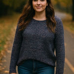 Faded Glory  Women 2X Multicolor Knit Pullover Sweater Casual Colorful NormCore‎ Photo 0