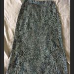 Topshop NWT Tall Shimmery metallic aqua pencil skirt size 4T Photo 1