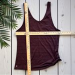 Athleta  Striped Sheer-Line Performance Tank Tops Bundle of 2 XL Blue & Burgundy Photo 5