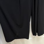 Chico's Black Short Sleeve Cropped Jumpsuit Maxi Dress - Size Size 3 (16/18) Photo 6