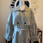 Joie  Alwena Trench Coat in Khaki Size XL NWT Photo 4