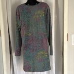 NorthStyle Multicolor Floral Tunic Dress Sz: M Green Size M Photo 3