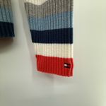 Tommy Hilfiger  Jeans XL Made in Japan 100% Cotton Ribbed Stripe V-Neck Sweater Photo 1