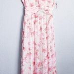 Leith  Floral Ruched Waist Chiffon Maxi Dress‎ Photo 0