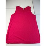 Northcrest Tank Top Womens L Pink Sleeveless Crochet Trim Casual Summer Size L Photo 7