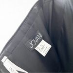 Jovani Black Green Sequin Floral Strapless Mini Dress Photo 5