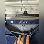 J.Crew  size 26 deep indigo washed straight leg blue jeans classic preppy Photo 1