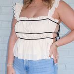 Sky to Moon Flowy Top Photo 0