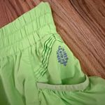 Free People Movement Lime Green Get Your Flirt on Shorts Photo 2