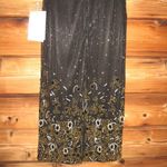 Mac Duggal  5796 Womens Black High Neck Embellished Column Dress Runs Small Photo 12