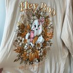 Simply Southern  Halloween Cream Long‎ Sleeve Tee Size XL Photo 3