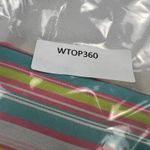 Lilly Pulitzer  Multicolor Striped Button Up Shirt Embroidered Logo Size 8 Photo 12