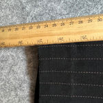 Vintage Dani Max‎ Pinstripe Dress Pants Elastic Waist Trousers Career Size 12 Black Photo 2