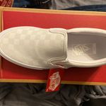 Vans Silver Asher Slip On Sneaker Shoe Photo 1